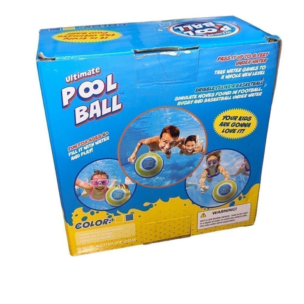 Ultimate pool ball: you fill this ball with water as seen on ABC, NBC & Fox gift - Picture 2 of 6